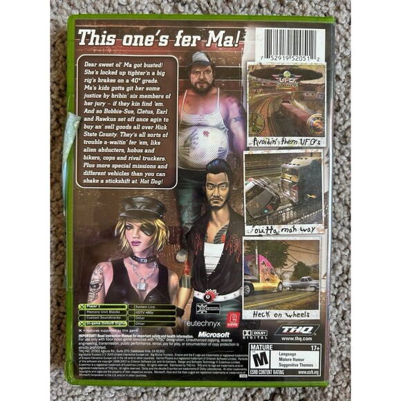 Big Mutha Truckers 2 (Microsoft Xbox, 2005) - Picture 2 of 2